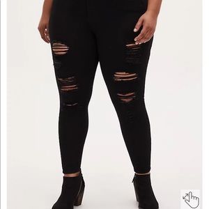 SKY HIGH SKINNY JEAN - PREMIUM STRETCH BLACK